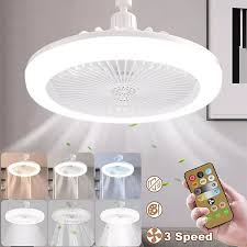 LED Plafonska Lampa sa Ventilatorom i Daljinskim Upravljačem